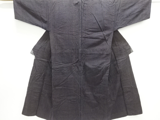 JAPANESE KIMONO / ANTIQUE NORAGI / COTTON / STRIPE